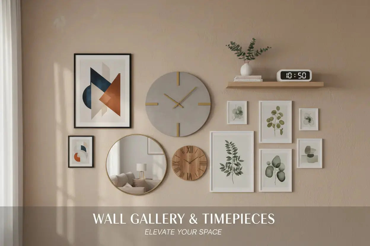 Wall Decor & Clocks - Custom and Comfort