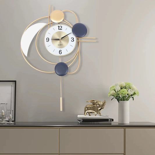 Custom and Comfort3D Decorative Wall Clock Quartz Battery Powered IndoorDiscover the Elegance and Functionality of the 3D Wall Clock


Specification Color: GoldenMaterial: IronShape: RoundStyle: ModernApplicable Battery: 2*Carbon AA(Not Custom and ComfortCustom and Comfort3D Wall Clock